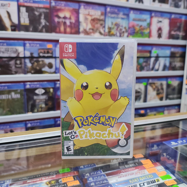 Pokemon lets go Pikachu!