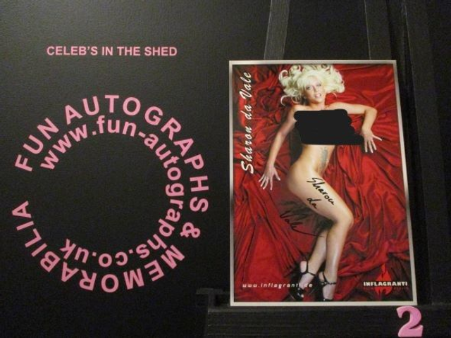 Sharon Da Vale Authentic Autographed 6x4 Photograph (2)