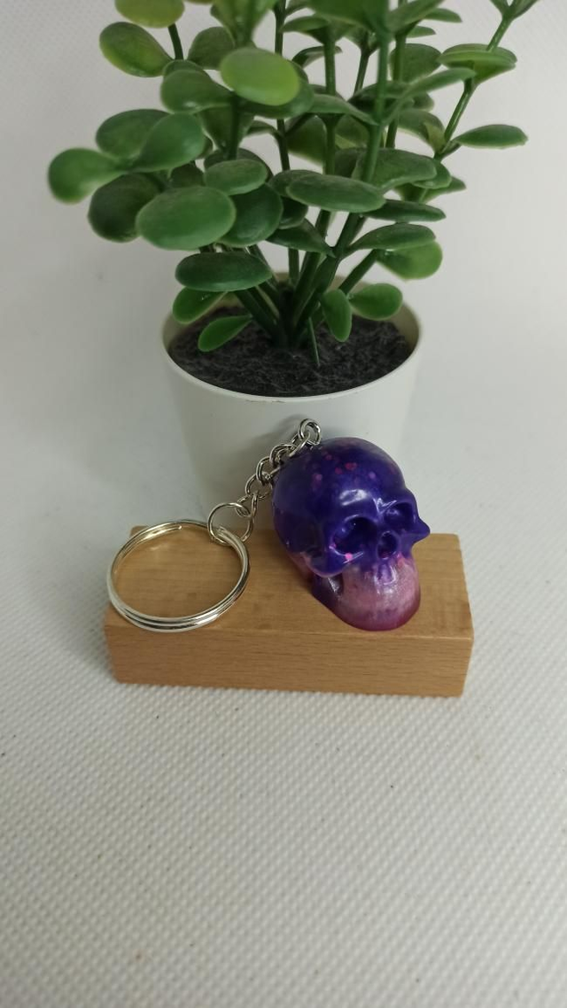 Grand porte clé SKULL PSG015