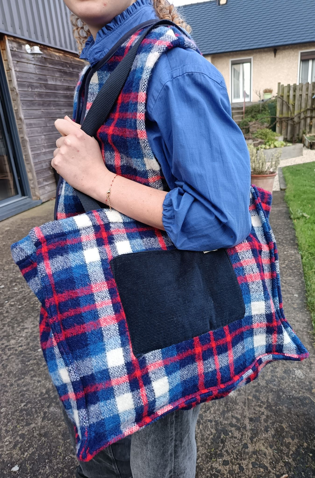 Sac cabas couverture