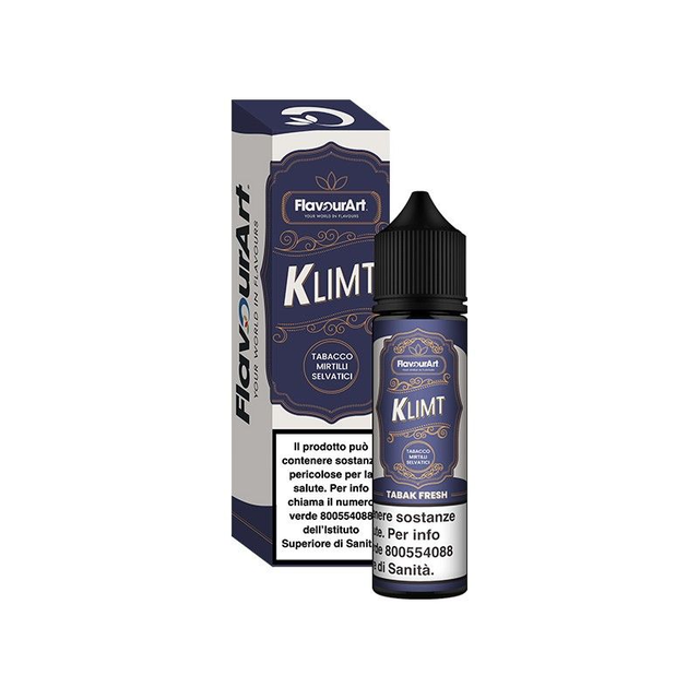 FLAVOURART Tabak Fresh Klimt SHOT 20/60 20ml EAN8058611825644