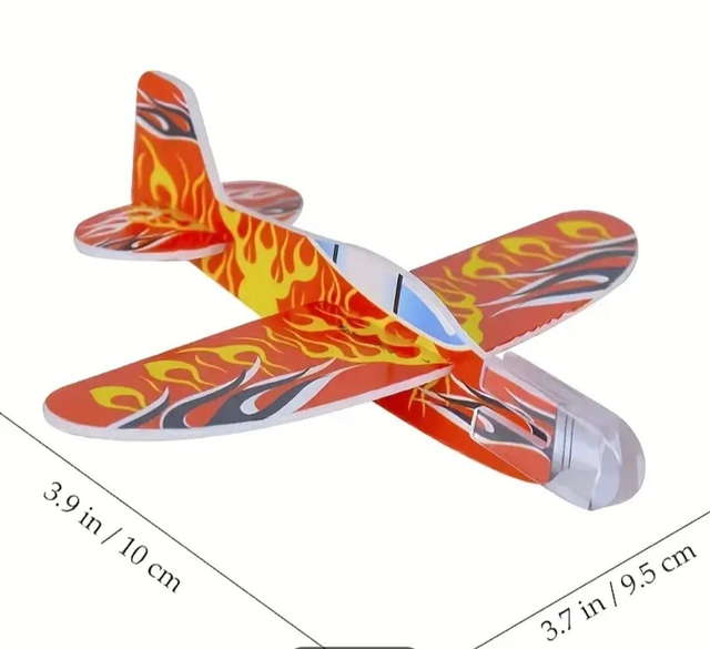 Retro Foam Glider (pack of 10 assorted)