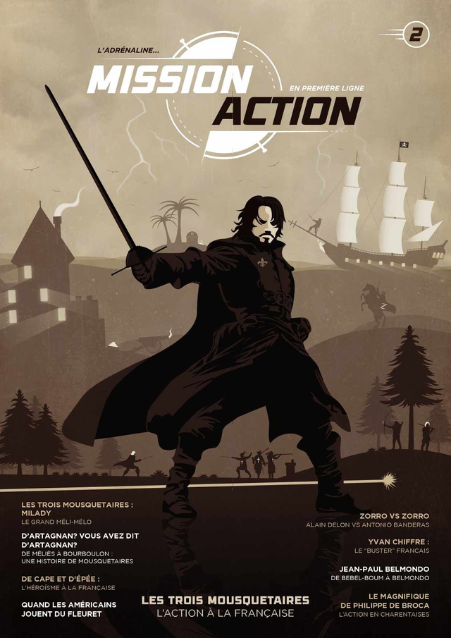 AFFICHE A3 + REVUE MISSION ACTION N°2