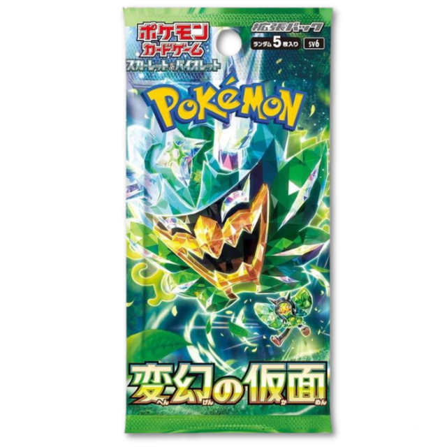 Pokémon TCG: Mask of Change Booster (sv6) Japanese