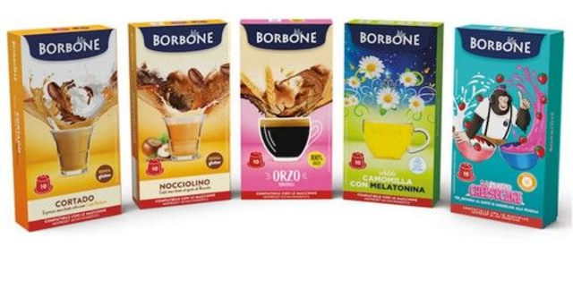 INFUSI E SOLUBILI BORBONE 10 CAPSULE COMPATIBILI CON MACCHINE A MARCHIO  Nespresso®* ad uso domestico