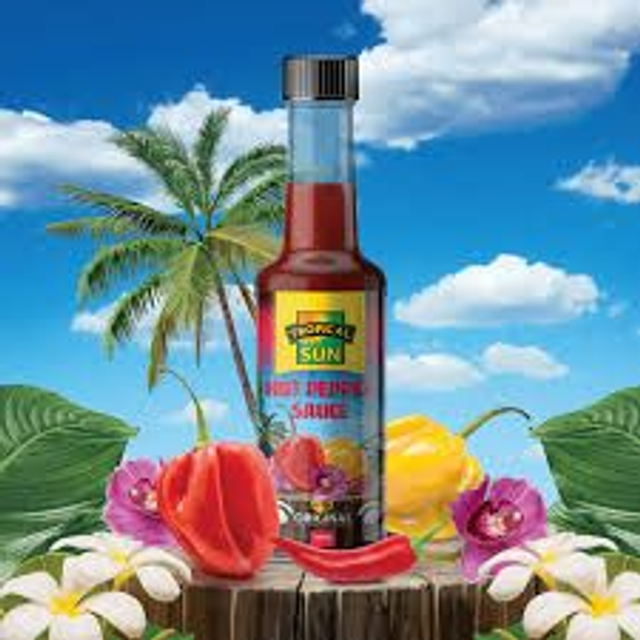 Tropical Sun sauce hot pepper