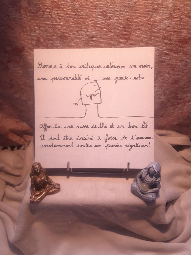 Toile "Critique intérieur"