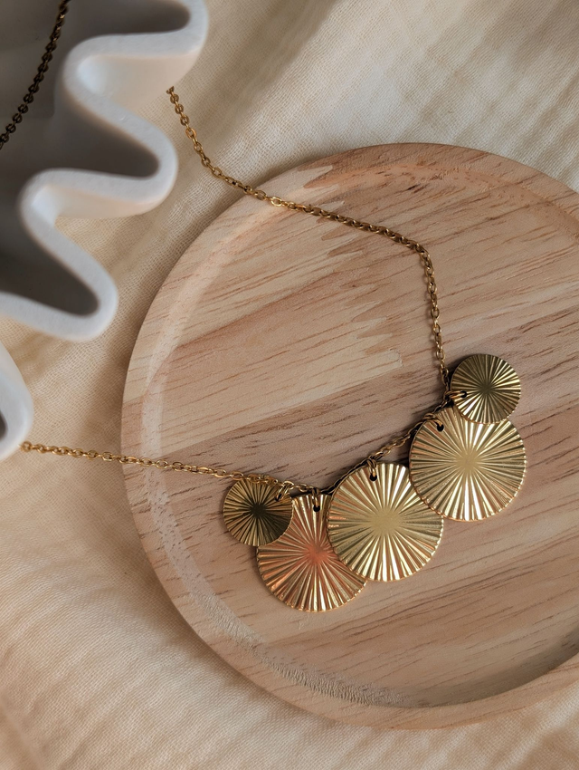 Collier HORTENSE à sequins