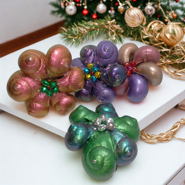 SnailBaubles - Pendenti di Natale - Decorazioni artigianali