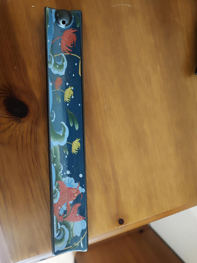 Porte encens carpe koï 