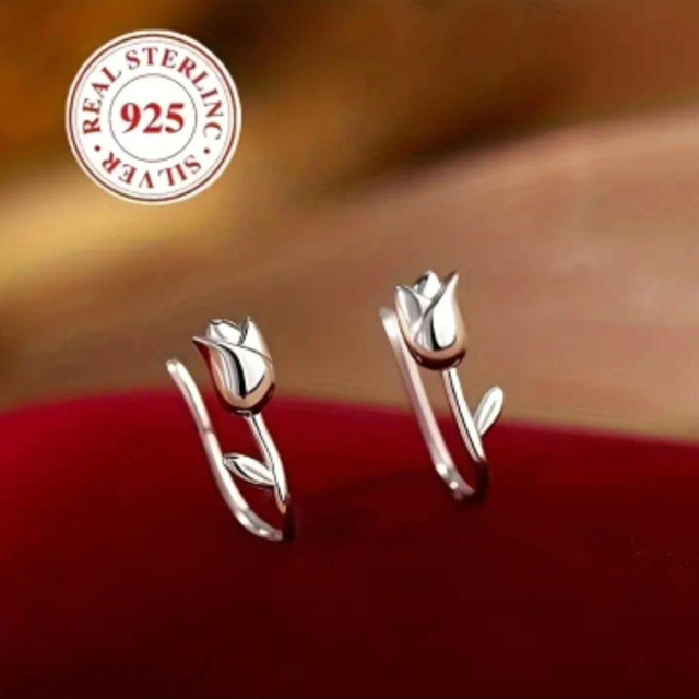 Boucles d’oreilles Tulipes 