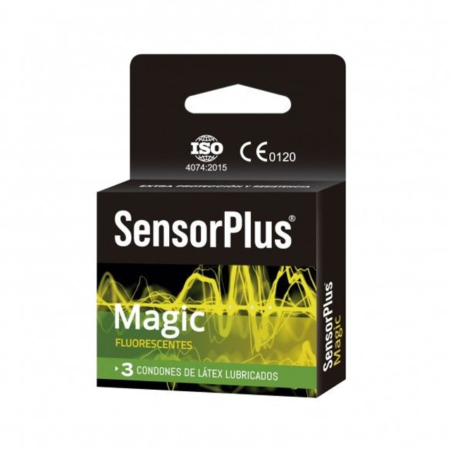 Preservativos Sensor Plus Magic 3 Un