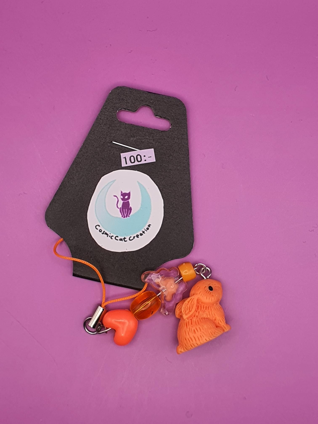 Phonecharm Bunny Orange 