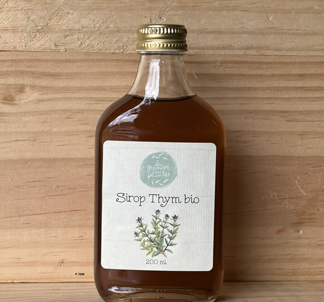 Sirop de Thym bio
