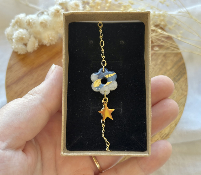 Bracelet fleur JACINTHE