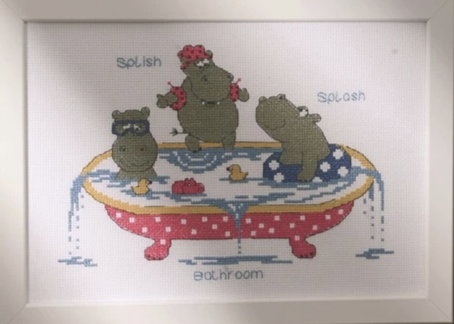 Permin Hippo Counted Cross Stitch Kit 