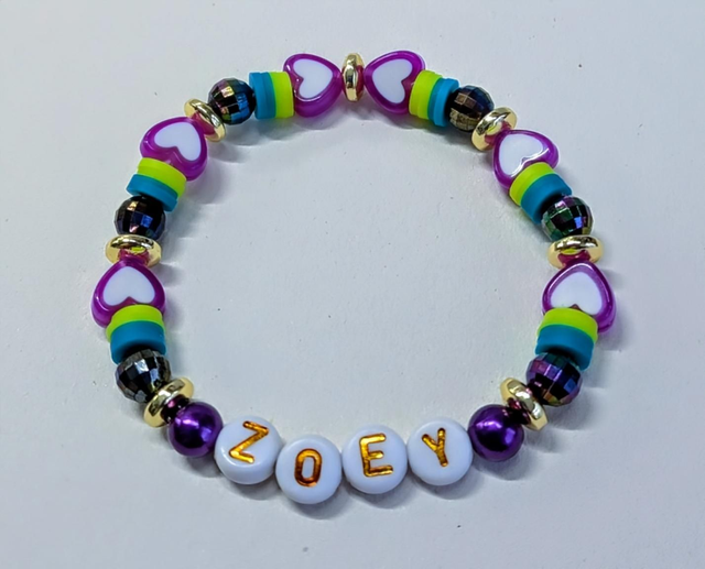 K-Pop Zoey Beaded Stretch Bracelet 
