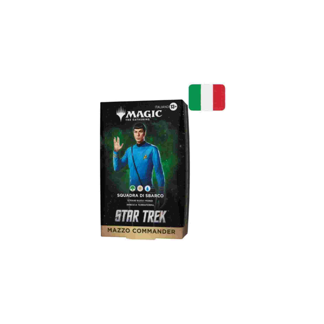Comandante ITA Mazzo "Squadra di Sbarco" Star Trek Italiano - Magic PREORDER RITARDO DATA INDETERMINATA  