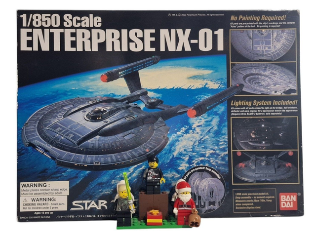 1/850 scale Enterprise NX-01 model kit