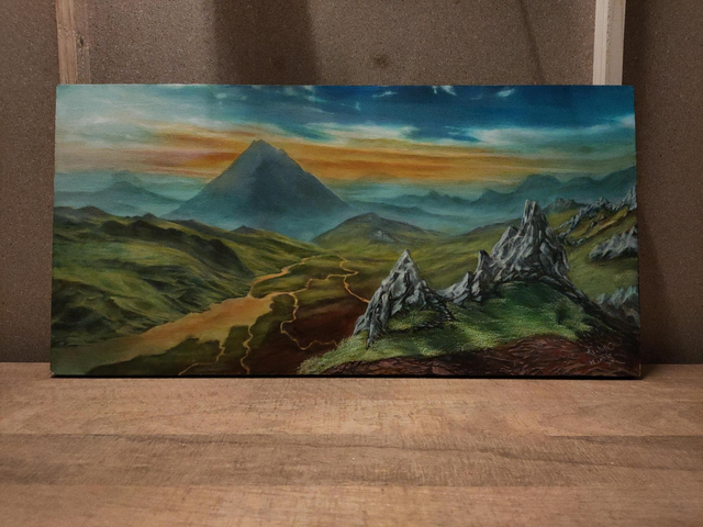 Peinture "La Force Tranquille"