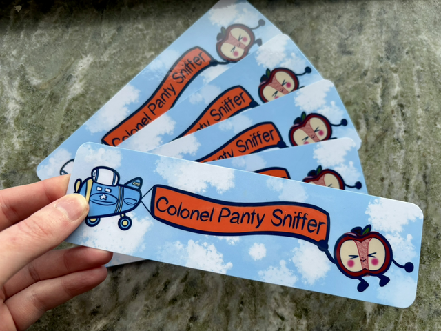 Colonel Panty Sniffer Caleb Plushies Bookmark