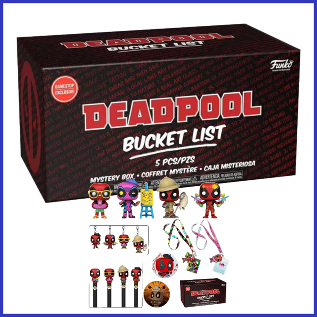 Kit Mistery Box Marvel Deadpool