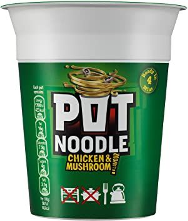 Pot Noodle Chicken &amp; Mushroom 90g