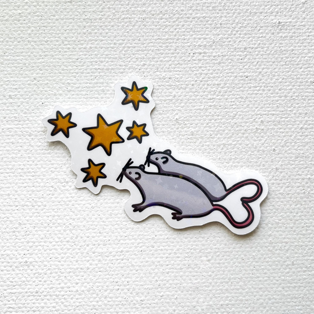 Effektsticker M Ratten