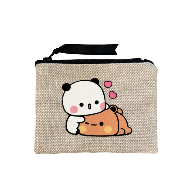 Porte Monnaie Beige inspiration Bubu et Dudu