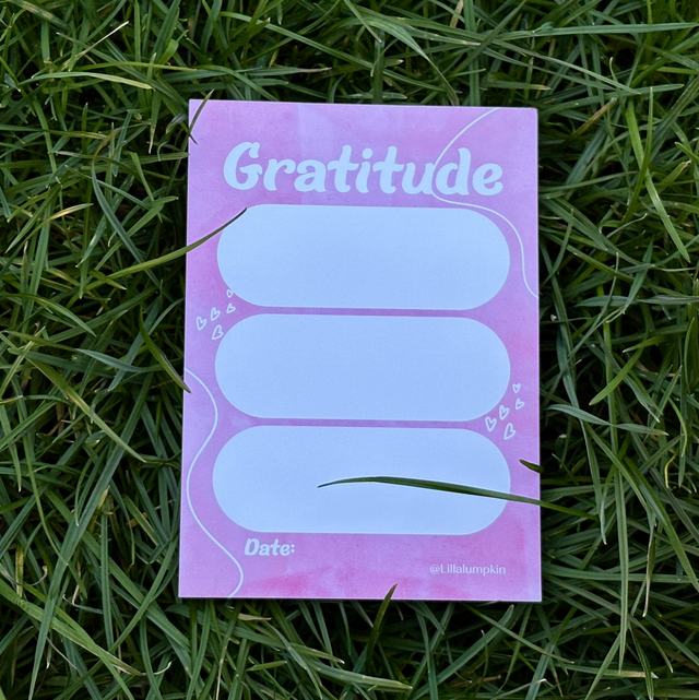 Gratitude Pad - Self Love