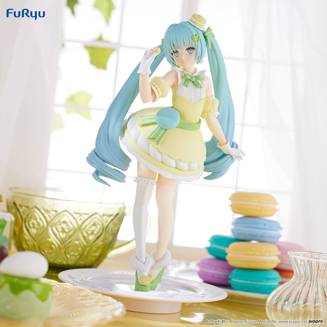 Figurine Hatsune Miku Exceed Creative Sweet Sweets Citron Macaron