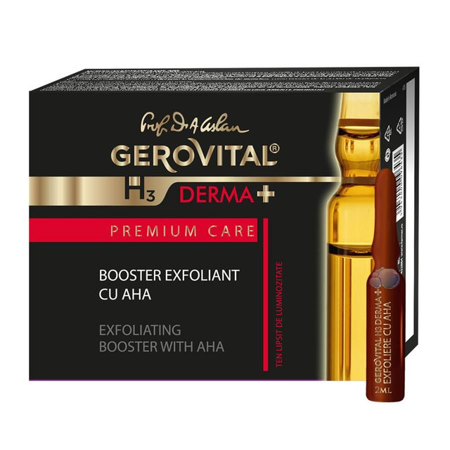 Gerovital H3 Derma+ Premium Care - AHA Exfoliating I 4 flesjes x 2 ml