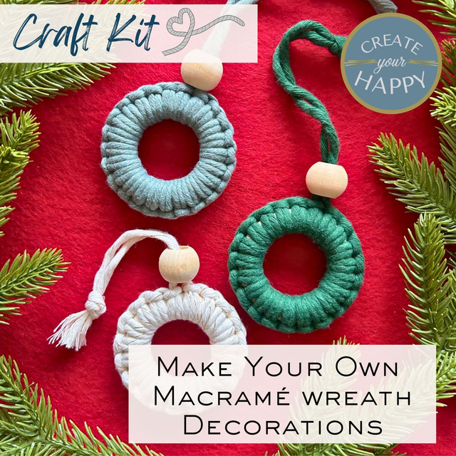 Mini Macrame Wreaths (3)