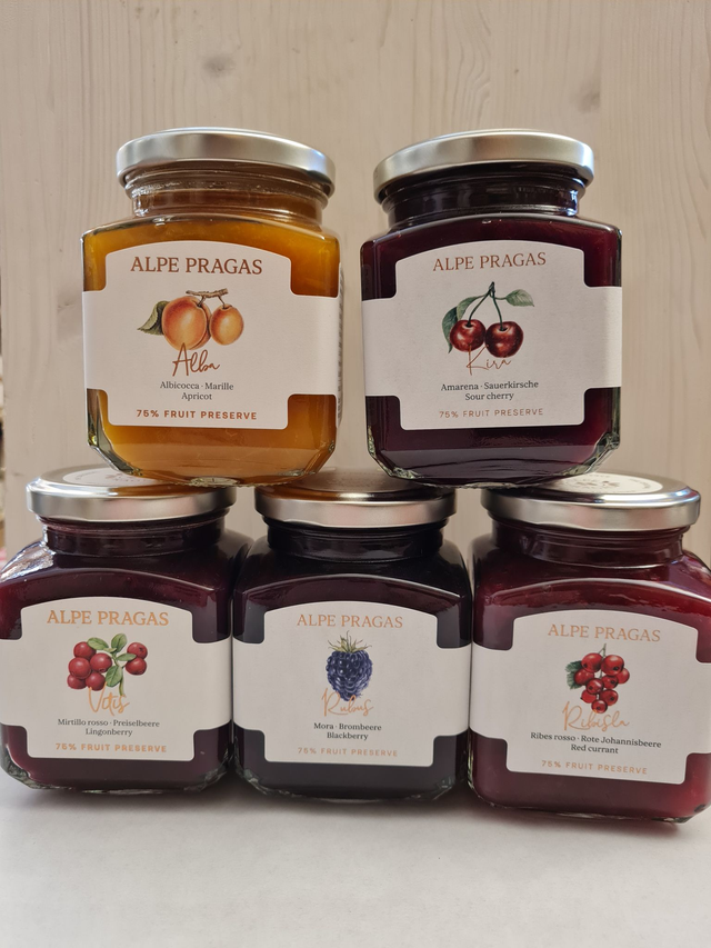 Composta 75% di Frutta Alpe Pragas 335gr