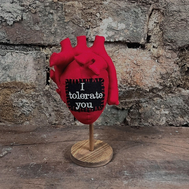 Anatomical Human Heart - I tolerate you