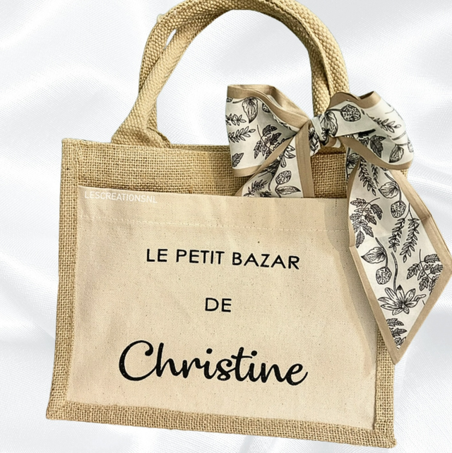 Petit sac en jute