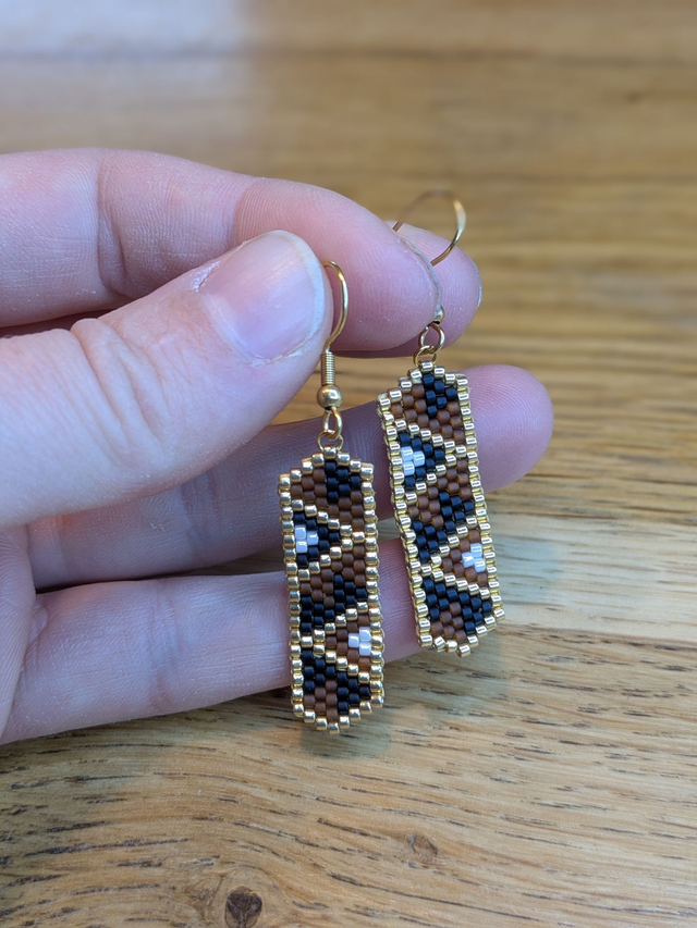 Boucles d'oreilles Claudine