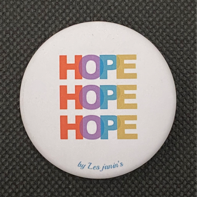 Badge Hop Hope Hope
