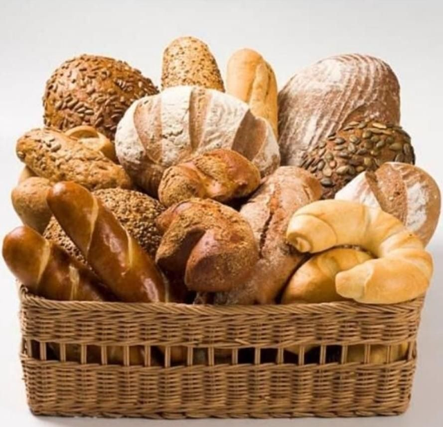 Weiß-, Roggen-, Korn-, Laugengebäck