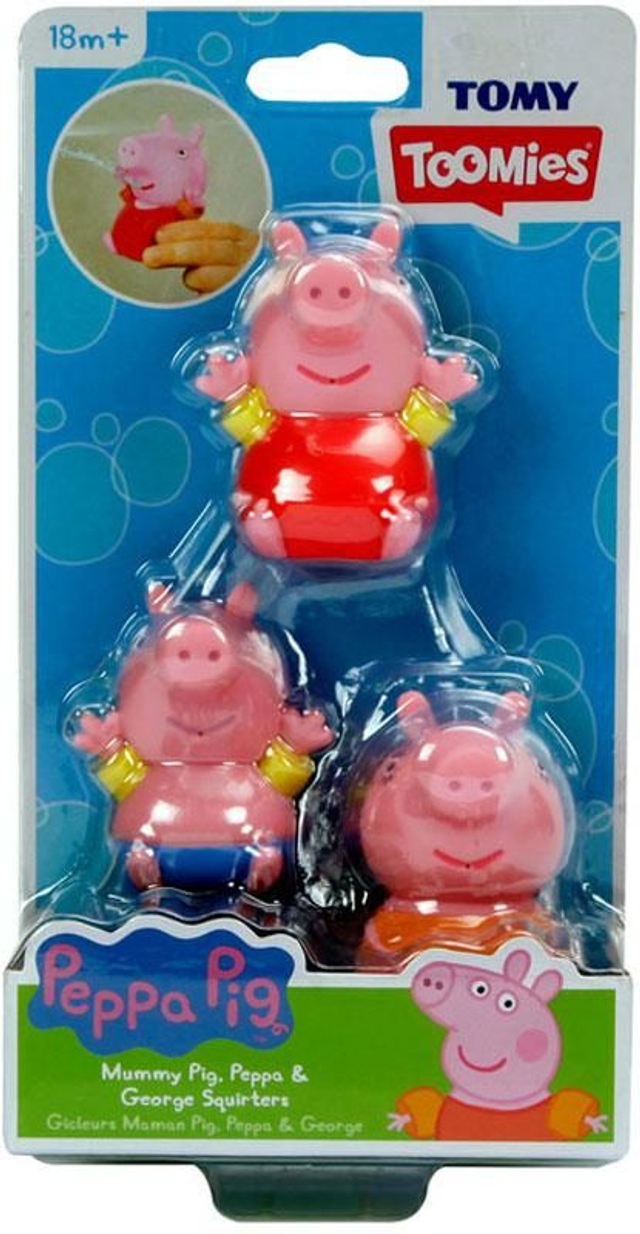 PEPPA PIG FAMILY SQUIRTERS 