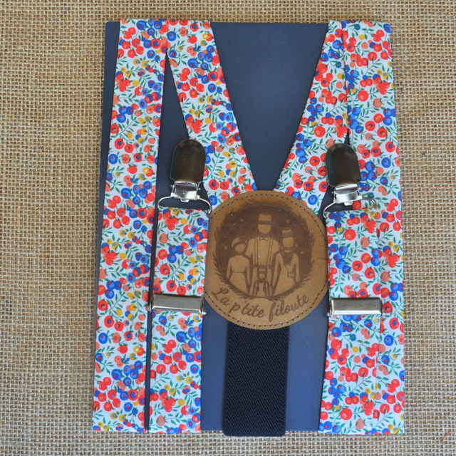 Bretelles kid’s - Wiltshire Bud - Grenadine