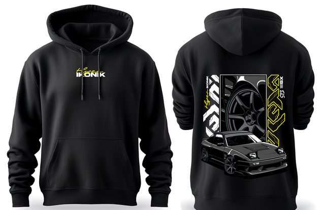 Premium Black Hoodie | S13