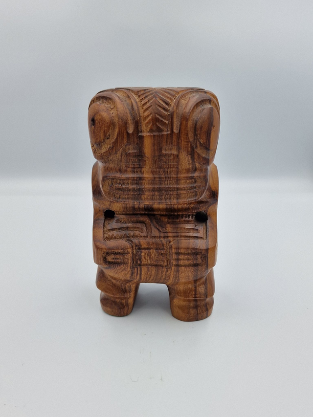 Statuette bois