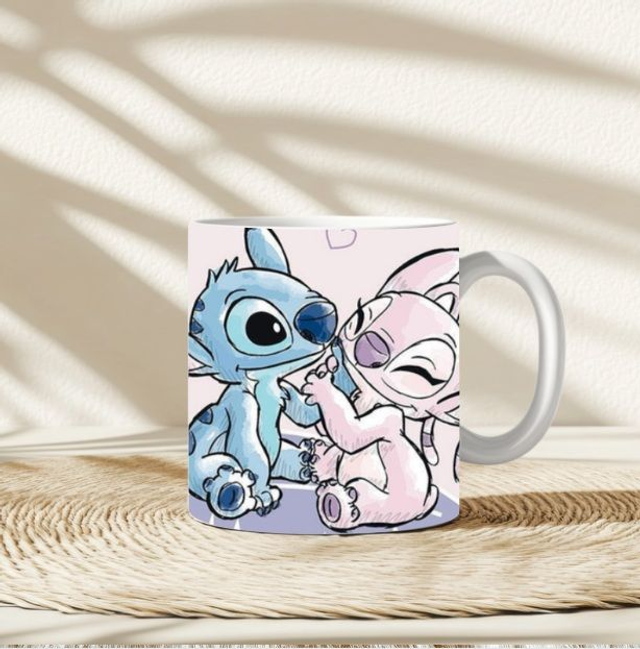 Mug Stitch et Angel