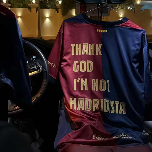 Barca Thank God I’m not Madridista *FAN MADE NOT OFFICIAL*