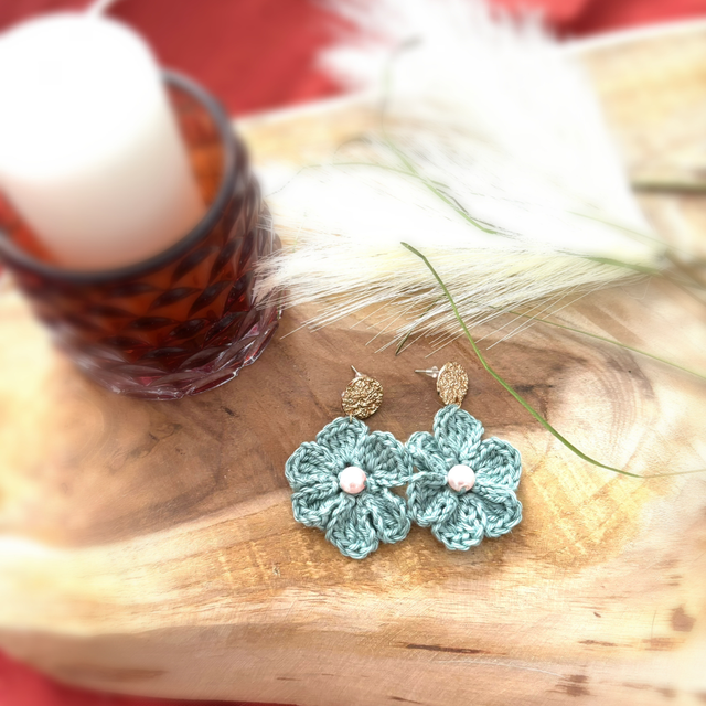 Boucles d&#039;oreilles - FLEUR SALOME