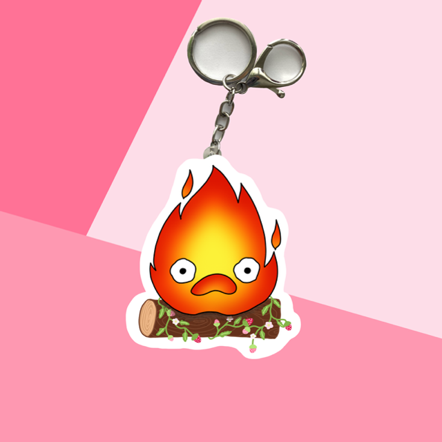 GHIBLI keychain - Calcifer