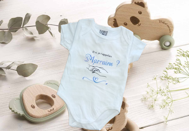 Body personnalisable "MARRAINE" 