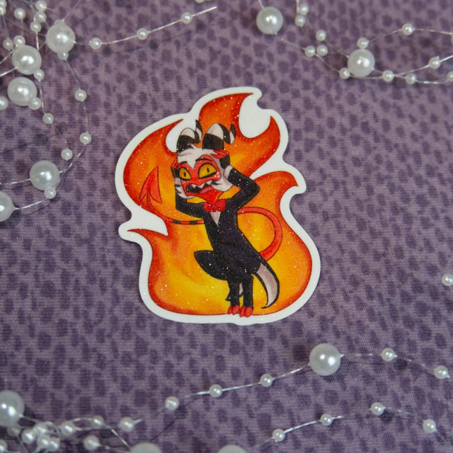 Frosted Sticker Moxxie