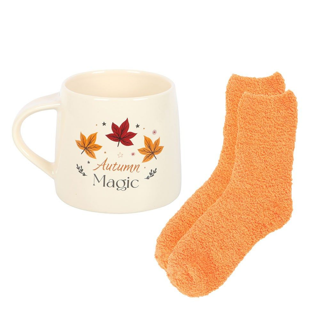 Sélection Automne - Ensemble tasse et chaussettes Magic